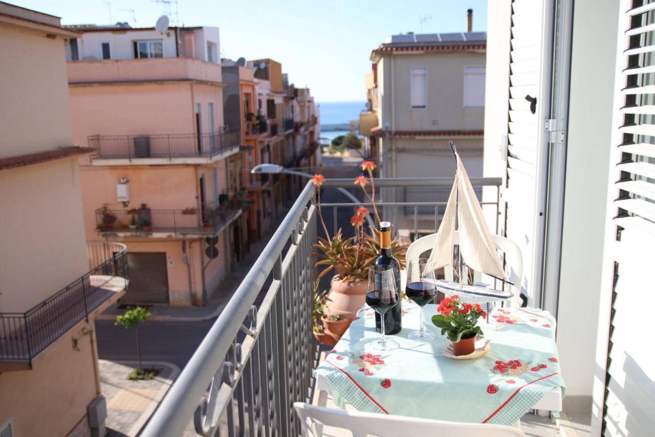 Appartamento L'Airone Balestrate Bagian luar foto